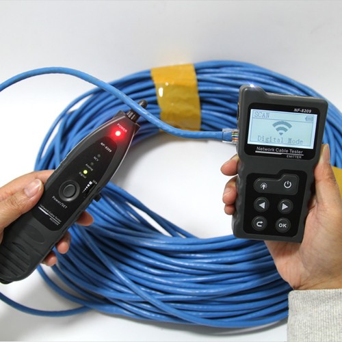 Cable Tester Loopback Volume Adjustment Poe Wire Checker Portable - Afbeelding 5 van 12