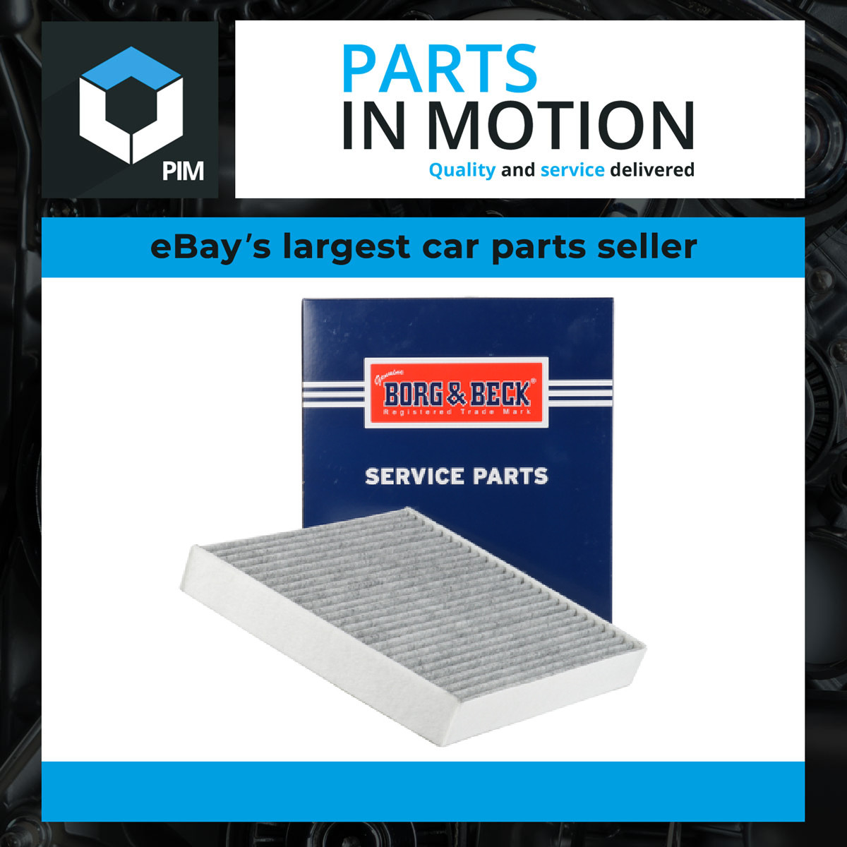 Pollen / Cabin Filter fits BMW 225 U06 1.5 2021 on B38A15P B&B 5A06B97 Quality