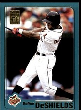 Delino DeShields 2001 Topps #451 Orioles MLB READ FREE SHIPPING AutographDen