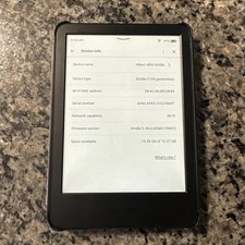 Amazon Kindle E-Reader 6" 11th Gen 16GB Wi-Fi 2024 Black