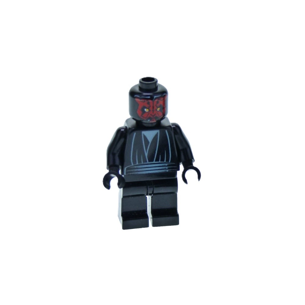 1x Lego Minifigure Star Wars Episode 1 Darth Maul Face Red 7101 7151 SW0003