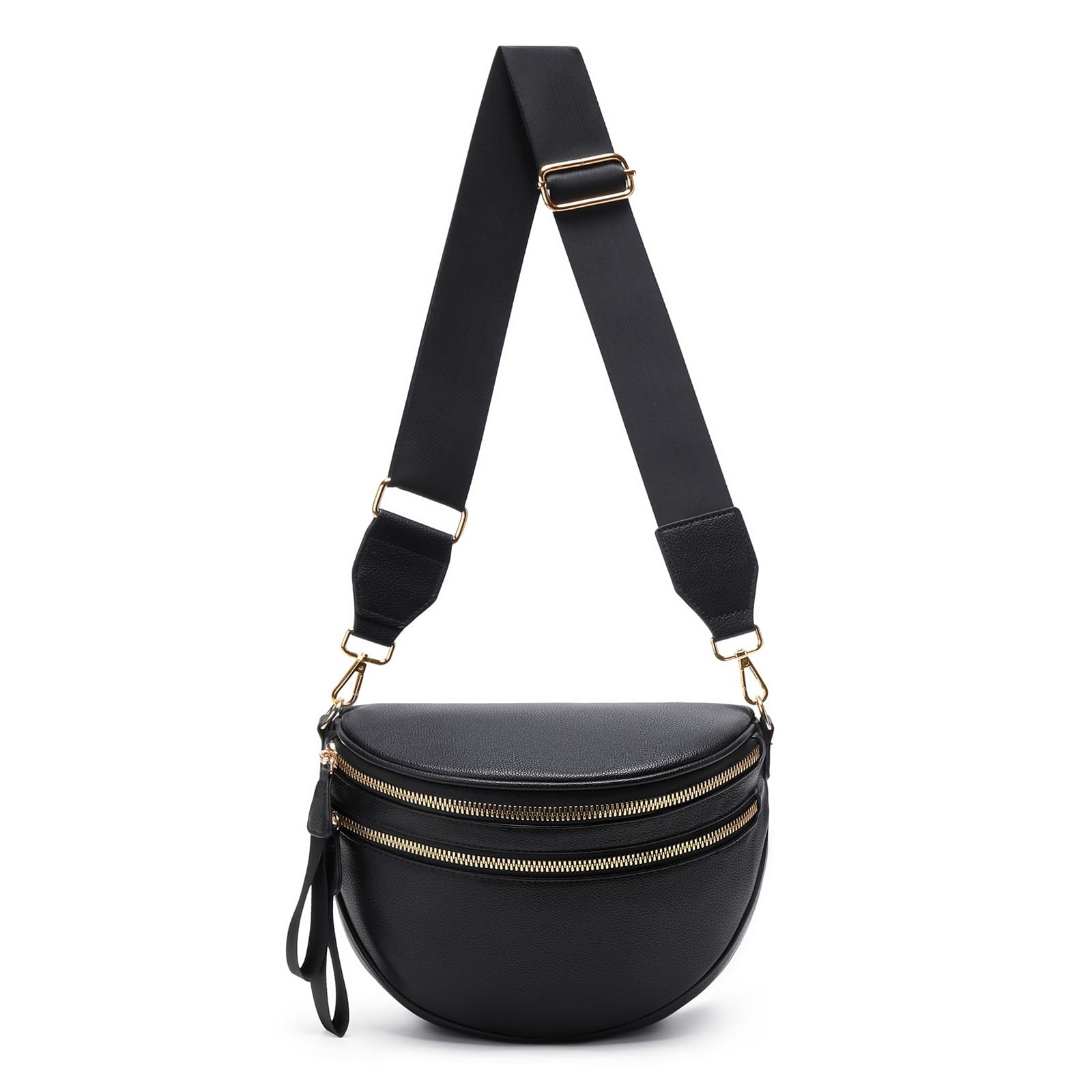 crossbody bags for women Lightweight Fanny Pack Spacious emmafy Sling Bag for...-image