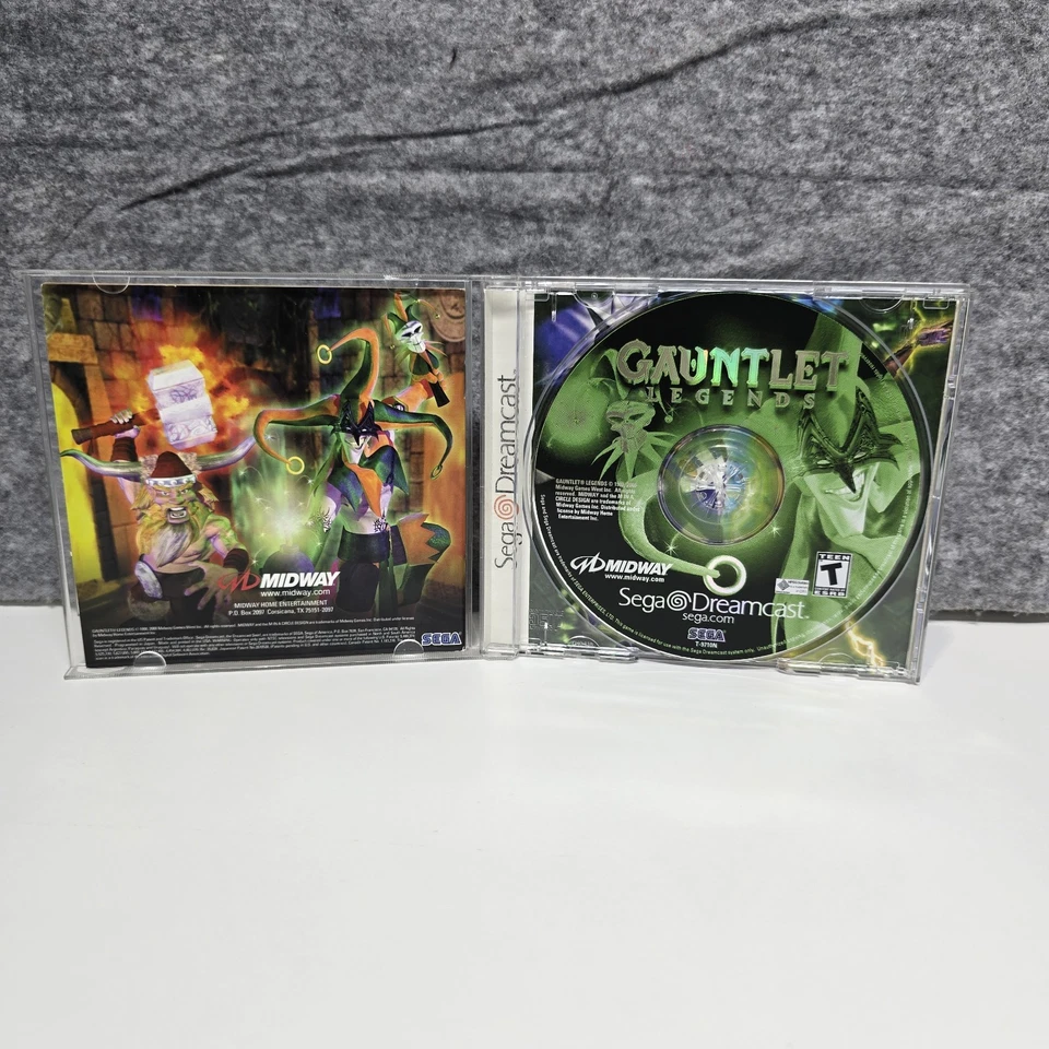 Sega Dreamcast (2000) Gauntlet Legends RPG Video Game Complete in Box w/ Manual! - Image 4 of 4