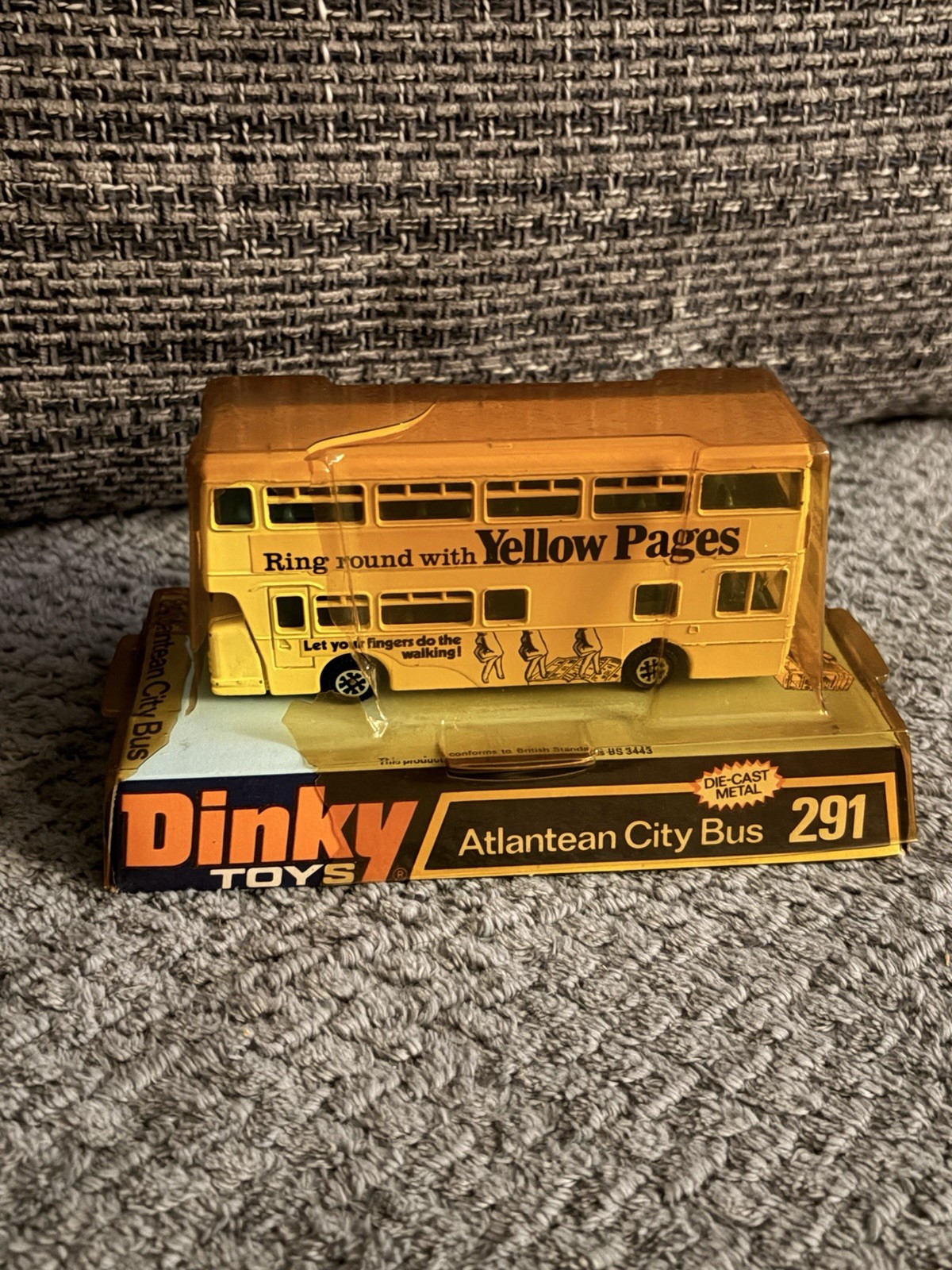 Dinky 295, Atlantean Bus (Yellow Pages) - Free Price Guide & Review