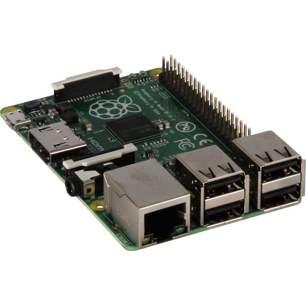 Raspberry Pi Model B+ 512 MB carte 4 ports USB
