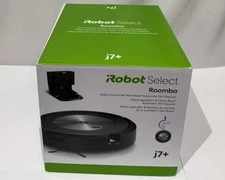 iRobot Roomba j7+ Select Wi-Fi Robot Vacuum Cleaner with Base - J75X020 - READ
