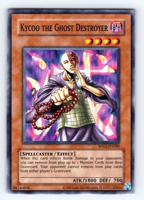 Yugioh Kycoo the Ghost Destroyer RP02-EN040 Common - NM  