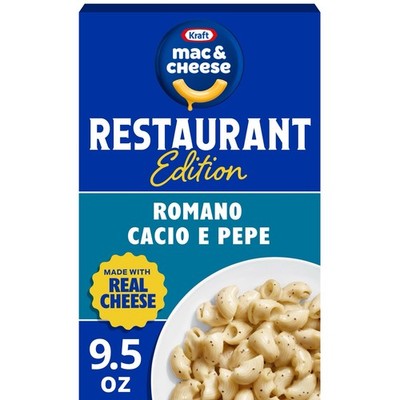 Kraft Mac and Cheese Restaurant Edition   Romano Cacio e Pepe   9.5 oz