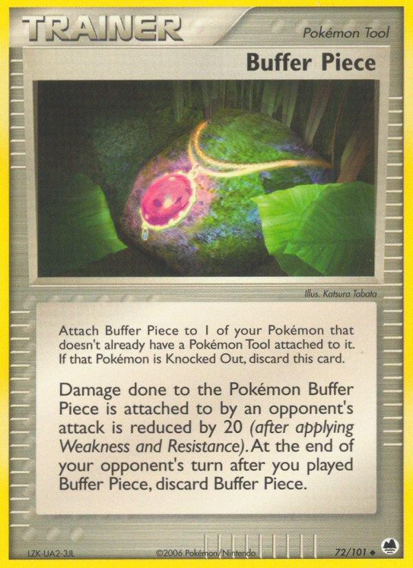 Pokemon Buffer Piece (72/103) Dragon Frontiers LP REVERSE HOLO