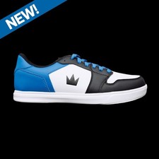 Mens Brunswick Fanatic Bowling Shoes Color Black/Blue 7 - 14