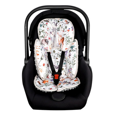 2 in 1 Infant Car Seat Insert, Car Seat Head Support Baby Girls Boys, Soft Newbo