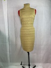 Calvin Klein Sleeveless Turtleneck Sweater Size Medium Acrylic C610