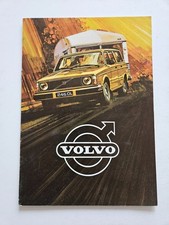 VOLVO 240 260 TOWING GUIDE SALES BROCHURE 1980