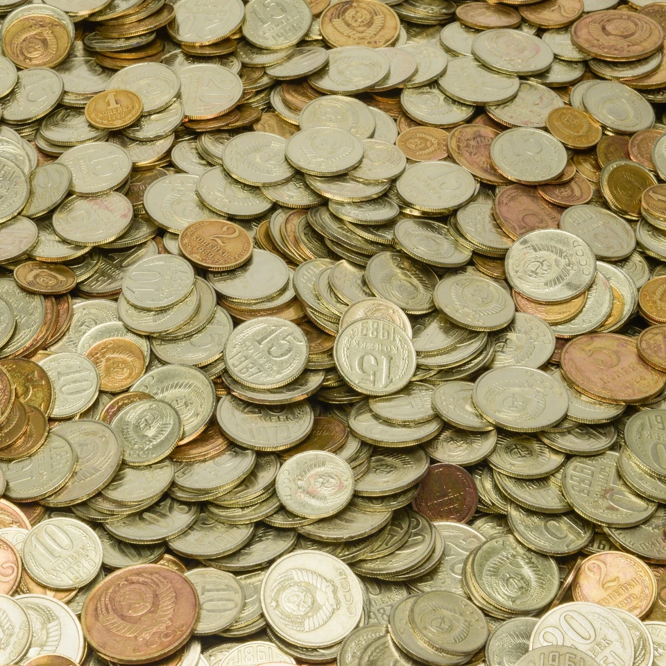 URSS SOVIÉTICO RUSO 100 MONEDAS KOPEK 1961-1991 GUERRA FRÍA MARTILLO Y HOZ CCCP Foto 2 de 3