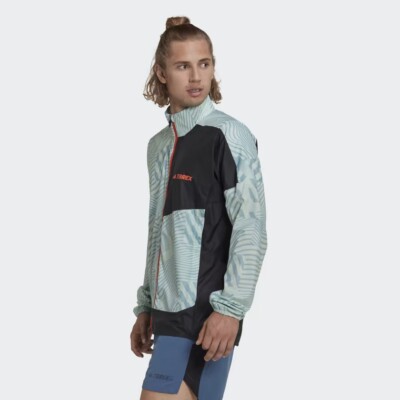 Adidas Herren TERREX TRAIL RUNNING WIND JACKET Laufen HI6199