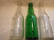 3 bouteilles de soda CARAVANE en relief Salisbury NC - Scène du désert pyramides chameaux