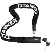 Titanker Bike Chain Lock, Security Anti-Theft Bike Lock Chain Bicycle Chain Lock