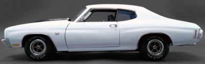1970 Chevelle White 1:18 1805508