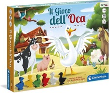 Il Gioco Dell'Oca Gioco Da Tavolo e di Societa con Pedine in Legno Clementoni