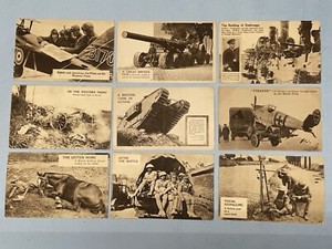 Vintage WWI Era English Postcards - Lot Of 28
