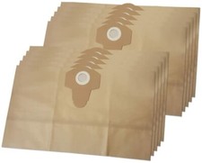 10 X BAGS FOR TITAN SCREWFIX TTB351VAC 1400W VACUUM CLEANER WET & DRY 33270X2