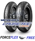 METZELER CRUISETEC 130/60-19 + 180/55-18 TIRE SET HARLEY STREET GLIDE ROAD CVO