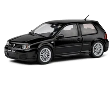 1/43 Volkswagen Golf IV R32 Black 2003 Diecast Model Car by Solido S4313603