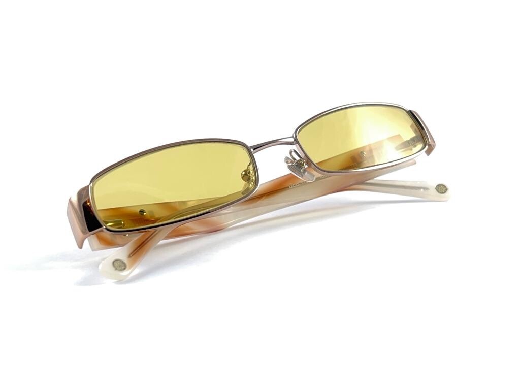 VINTAGE VERSACE MOD 1122 RECTANGULAR ROSE FRAME S… - image 13