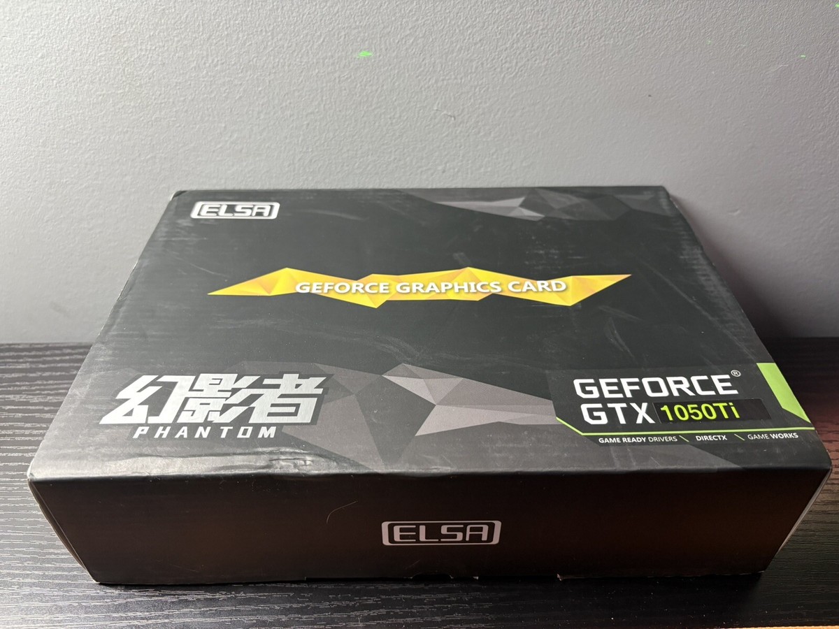 【中古品】Nvidia Geforce Elsa GTX 1050 Ti 4GB ELSA GeForce GTX 1050 Ti 4GB LP - 株式会社 エルザ ジャパン