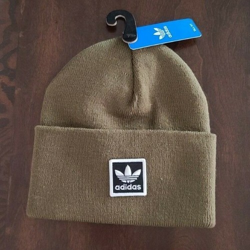 Adidas Mens Cuffed Knit Beanie Trefoil 