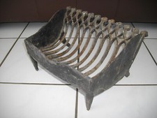 chenets porte bûches de cheminée ancien