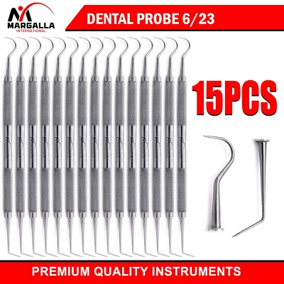 Dental Explorer 6/23 Probe Diagnostic Double Ended Examination Instruments