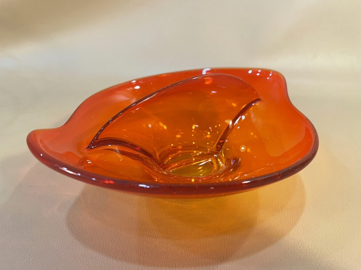 Orange hot sale candy dish