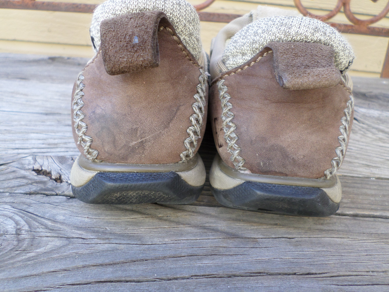 Timberland x Smartwool Power Lounger Clogs Slippers Merino Wool Suede Cream 7M Timberland Power Lounger Smart Wool Tan Suede Loafers… - Gem main image 2