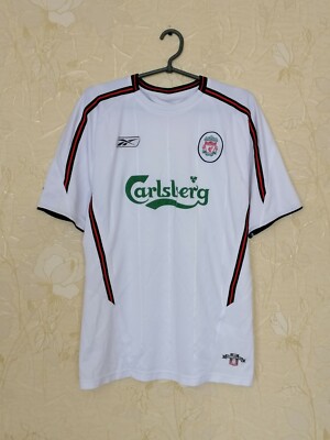 Liverpool 2003 - 2005 away football shirt jersey camiseta Reebok