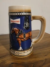 Budweiser Clydesdale Stoneware Beer Stein Mug - Anheuser-Busch