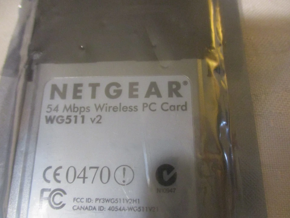 Netgear 54 Mbps Wireless PC Card WG511 v2 -New - Image 4 of 4