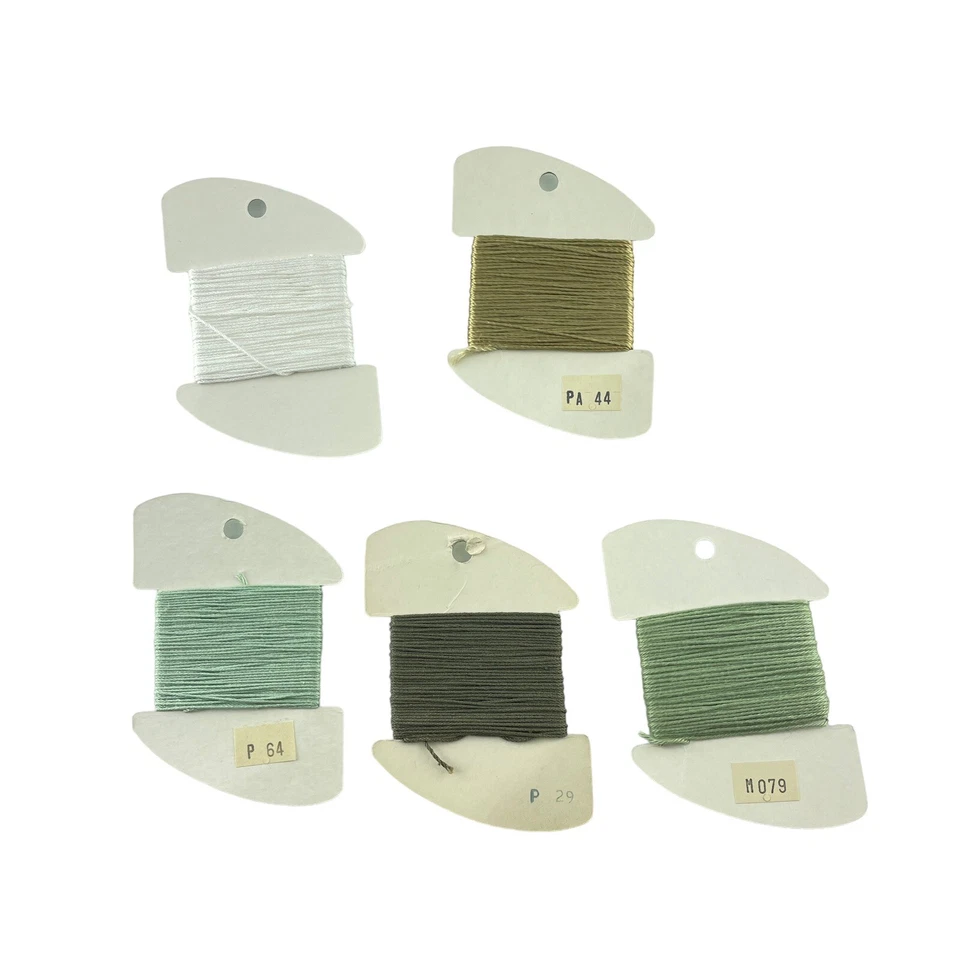 Rainbow Gallery Cotton Thread Lot of 5 Pebbly Perle Patina and Matte - Image 2 of 4