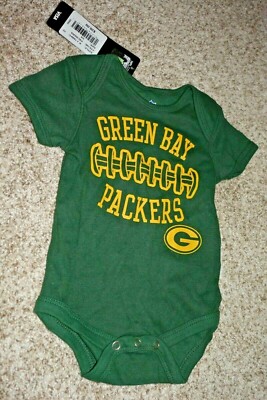 Green Bay Packers Baby One Piece NFL Kids NWT $20 retail 3-6 months