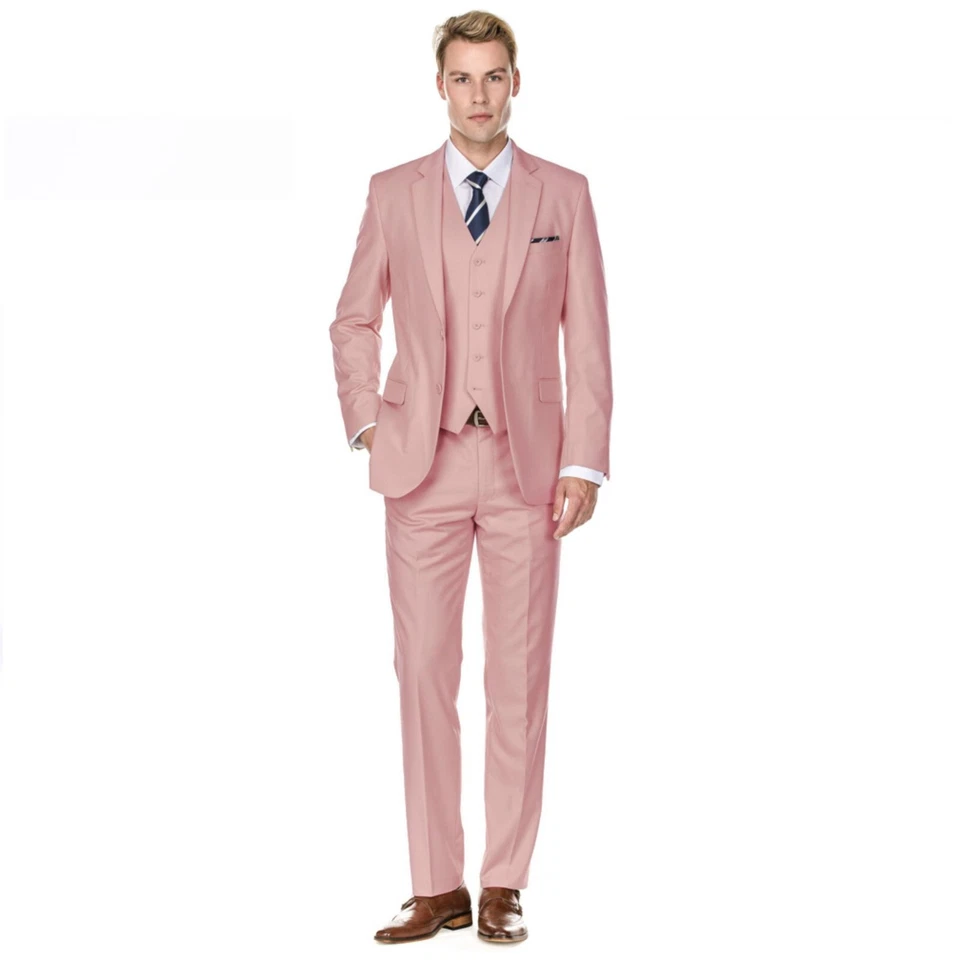 Trajes ajustados de 3 piezas Signature para hombre Foto 4 de 4