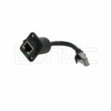 Ethernet RJ45 Connector Waterproof Panel Rear Front Mount Socket