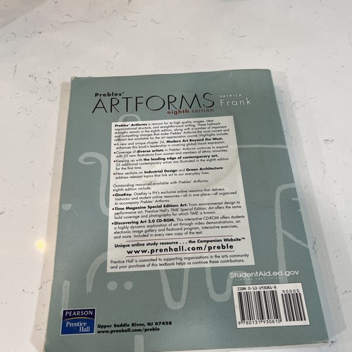 Prebles' Artforms : An Introduction to the Visual Arts by Duane Preble, Patrick - Imagen 3 de 4