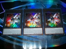 3x Number 38: Hope Harbinger Dragon Titanic Galaxy Ultra Rare RA02-EN036