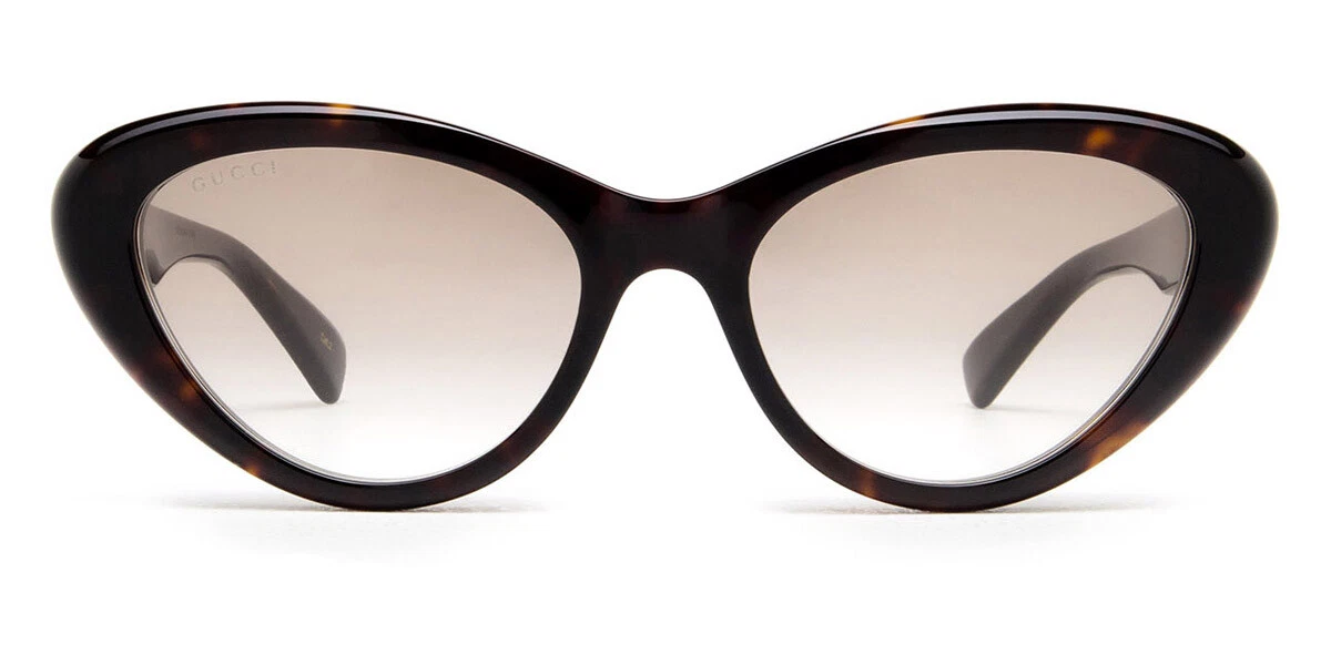 Gucci havana top sunglasses cat eye