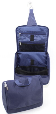 Kulturbeutel in BLAU zum Aufhängen TOPTEAM MÜNCHEN Hänge ...