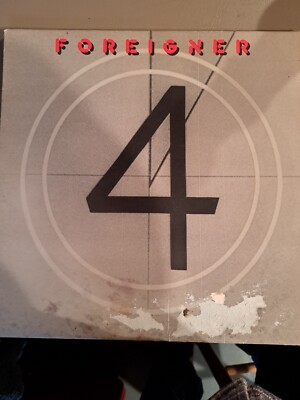 Foreigner 4  1981 Pressing LP Vinyl Record 