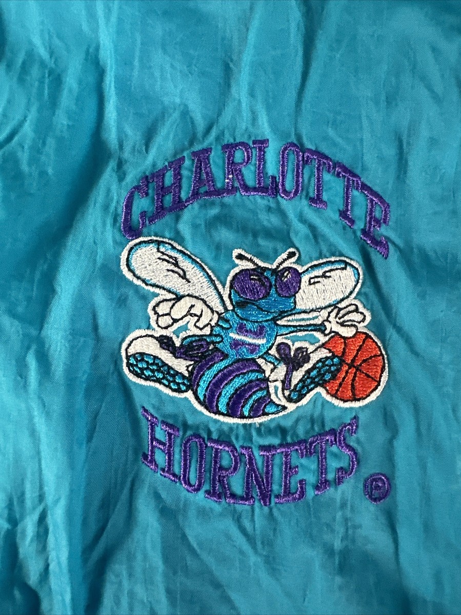 Charlotte Hornets Logo 7 NBA Hooded Jacket Size XL Vintage | eBay