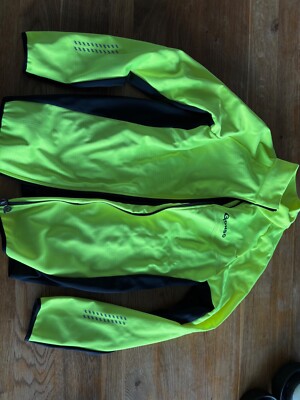 Rennradjacke Gonso, gelb/schwarz, Größe 176
