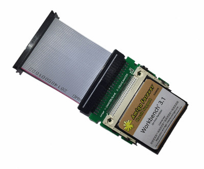 Workbench System 3.1 auf 4GB CF Karte + Adapter Amiga 600 1200 Festplatte