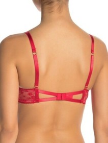 Dita Von Teese Coquette Lace Bra sz 32D / EU 70D  red